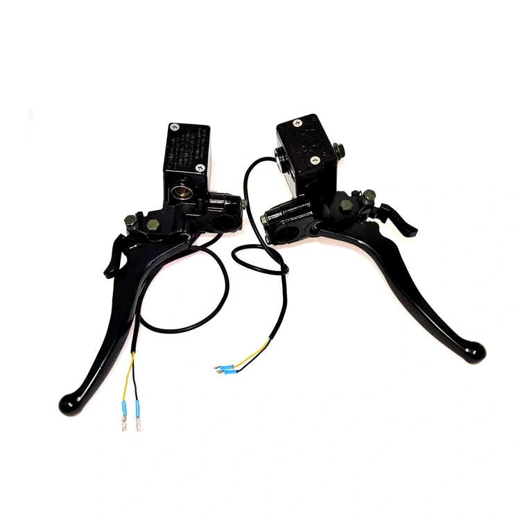 Bơm phanh đĩa thủy lực chủ động HK phanh tay, hợp kim nhôm Model 802, áp dụng cho xe máy điện ba bánh, Bảo hành một năm