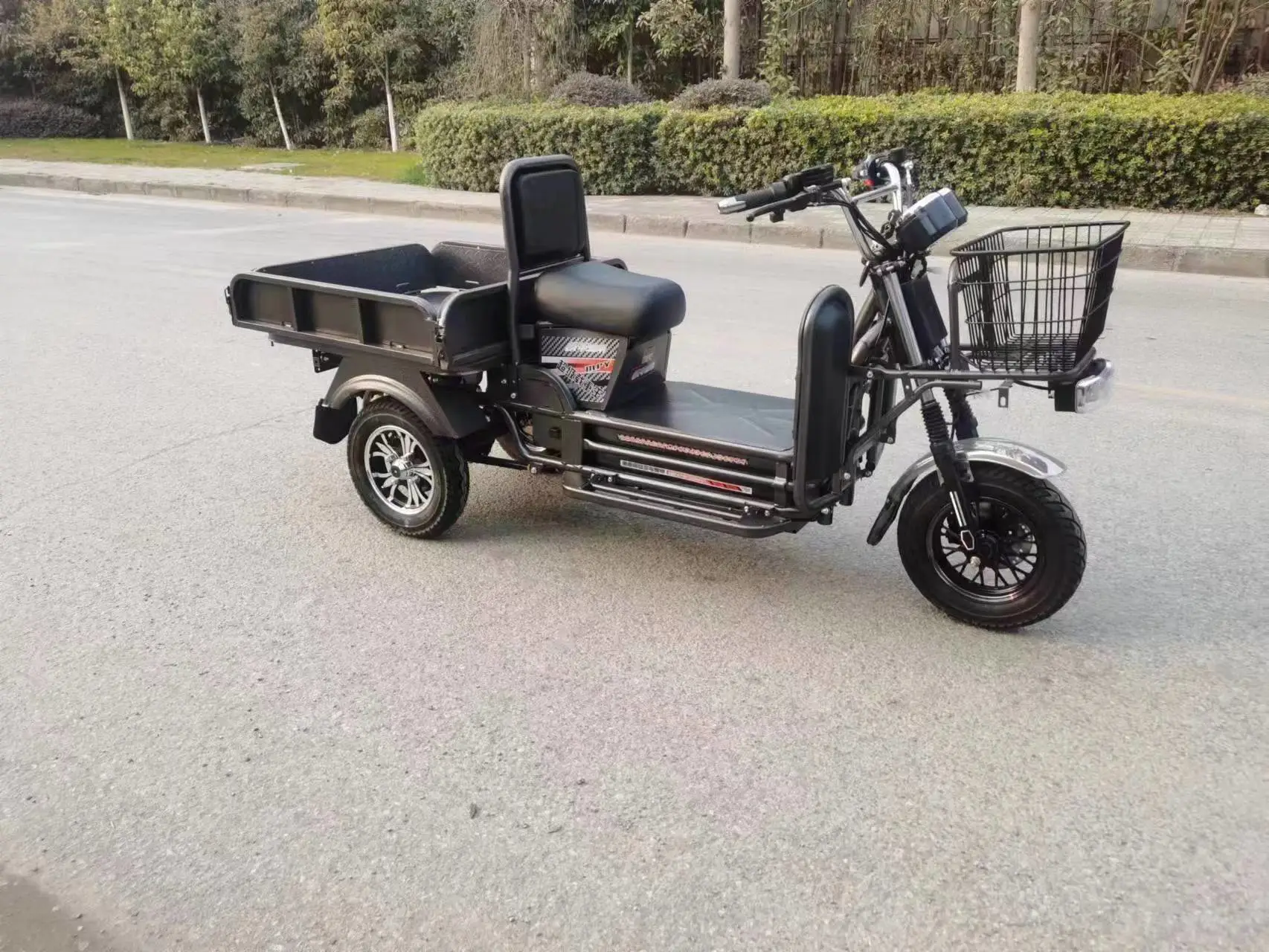 다기능 화물 삼륜 전기차 72V 1200W 중하중 삼륜차