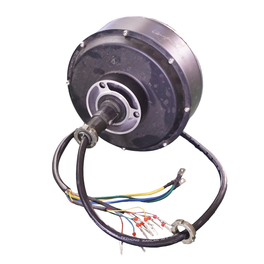 电动汽车轮毂电机3000W 72V BLDC无刷直流电动汽车轮毂电机