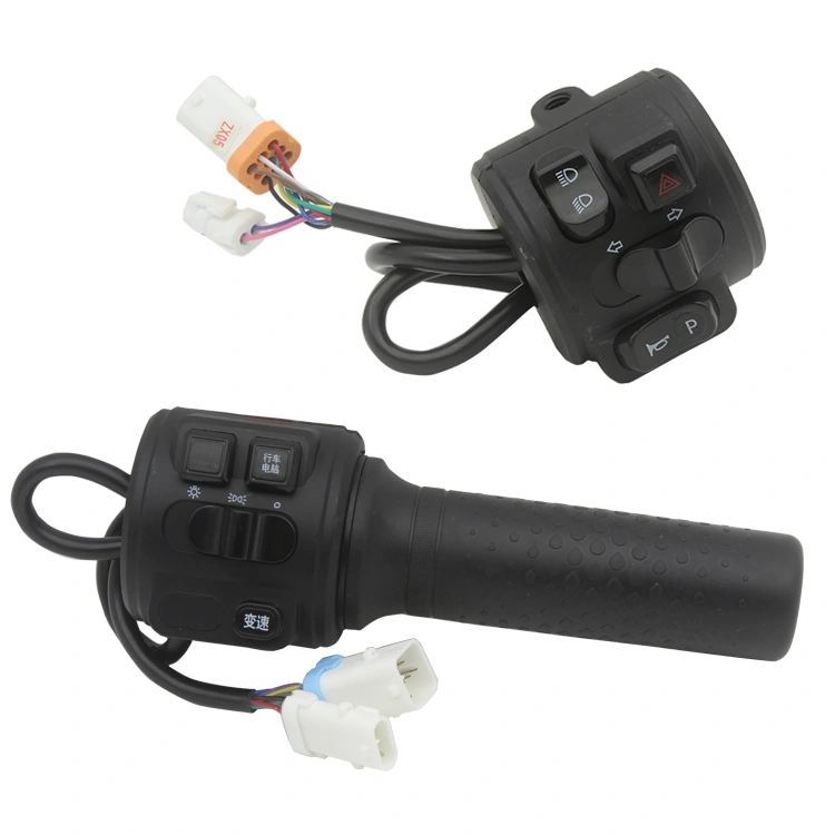 Công tắc tổ hợp TDS34YZ Bellsuperpower Hongtu EB Trung Quốc đèn cảnh báo kép gốc, nút ga mới thay thế lắp trực tiếp