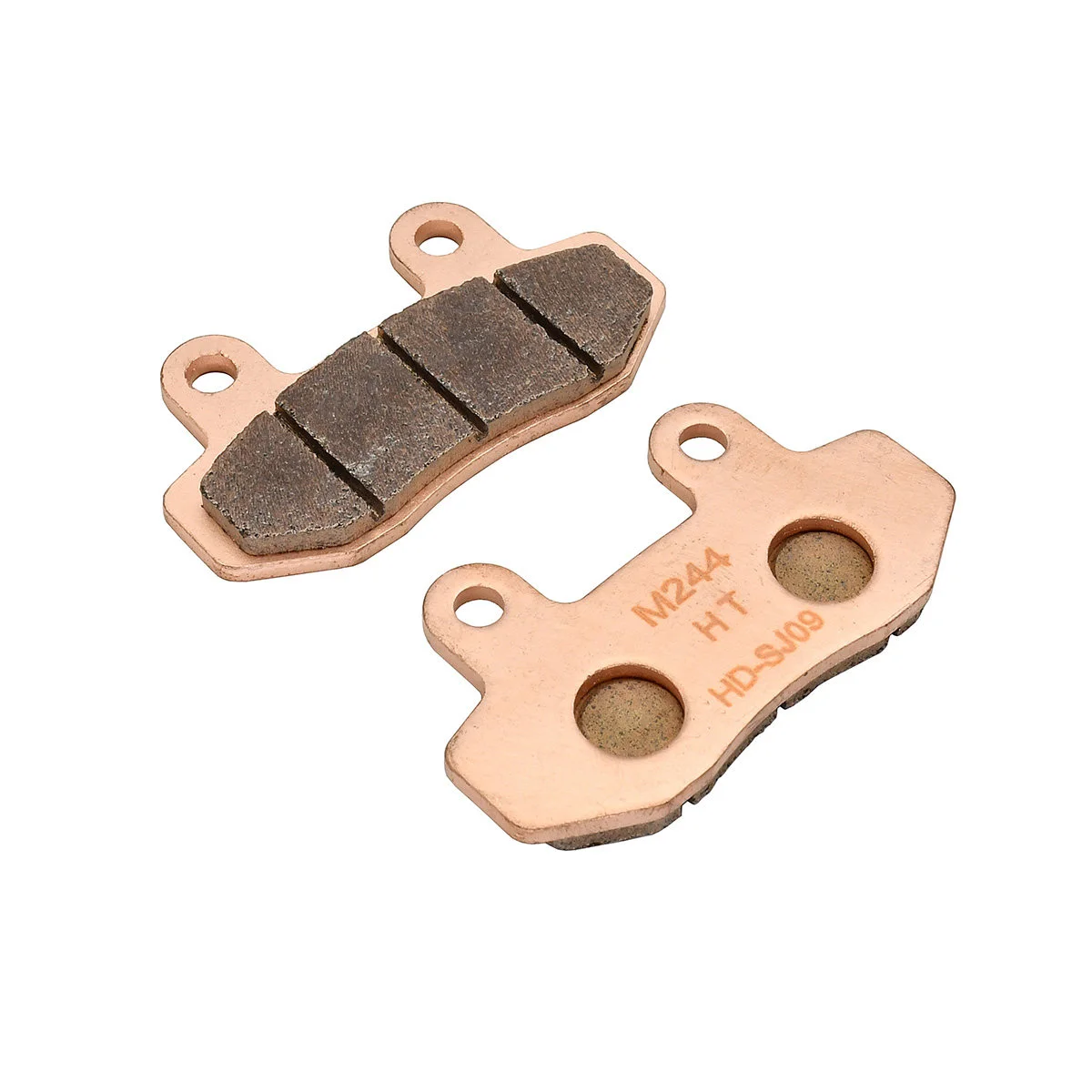 XCMT Phanh mới Ultra Bee Bán kim loại đệm phanh (đồng/Màu xám) trước/sau đĩa phanh cho Xuyên Long Goffie xe địa hình điện