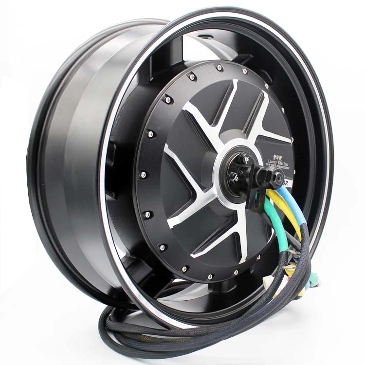 Super Power 10000W 17 inch 72v Deep Disk Electric Hub Motor For 4 Wheel Vehicle