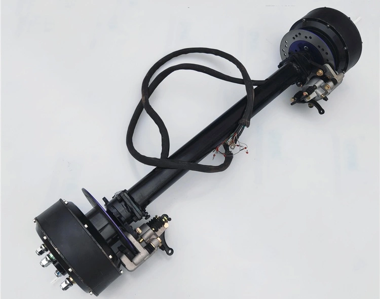 Cầu sau động cơ bánh xe 120 km/h tốc độ cao động cơ cầu dẫn động cầu sau xe điện 72V 5000W động cơ bánh xe dẫn động kép