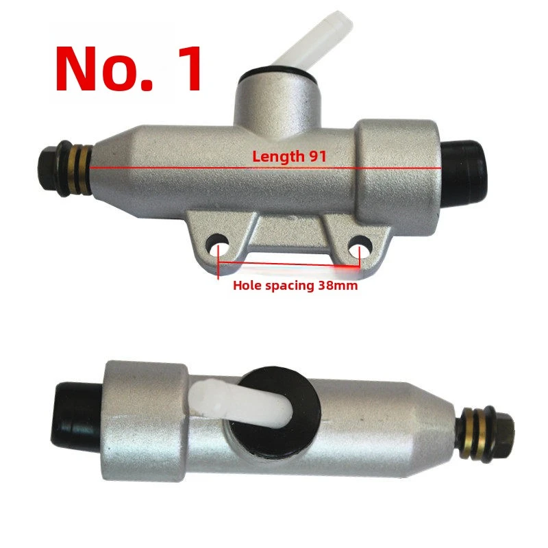 bơm phanh chính xe ba bánh điện bốn bánh dầu thủy lực phụ tùng độ xe điện