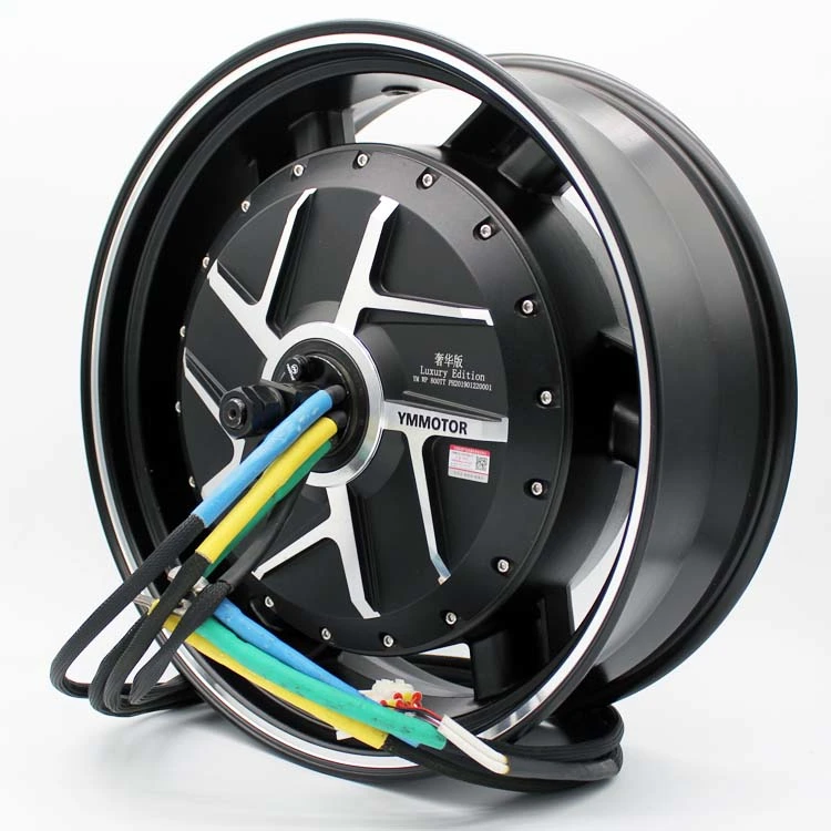 Super Power 10000W 17 inch 72v Deep Disk Electric Hub Motor For 4 Wheel Vehicle