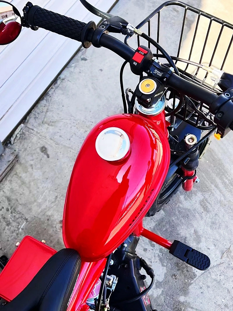 汽油动力 4 冲程踏板摩托车 125cc 风冷汽油动力迷你摩托车