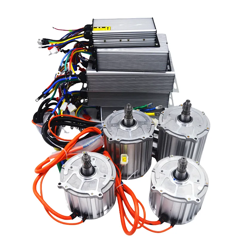 四轮车用电三轮电机控制器2000W60V72V永磁同步无刷电机