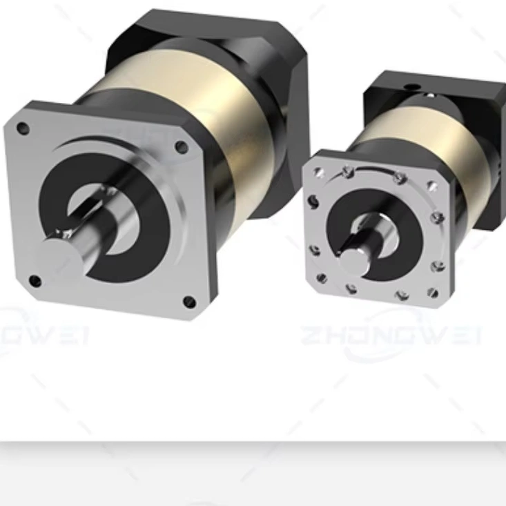 Hộp số hành tinh chính xác 42/57 bước 90 độ bộ truyền góc vuông 130 servo lắp đứng 5kg sản xuất trong nước