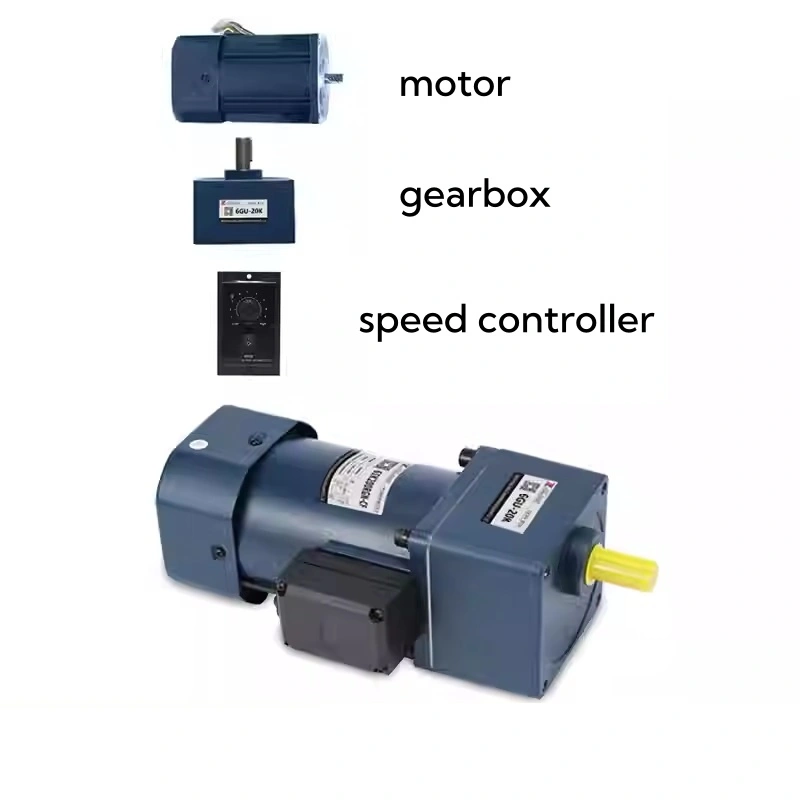 감속모터 220v 30W 속도조절 소형 일체형 단상 380v 교류 마이크로모터