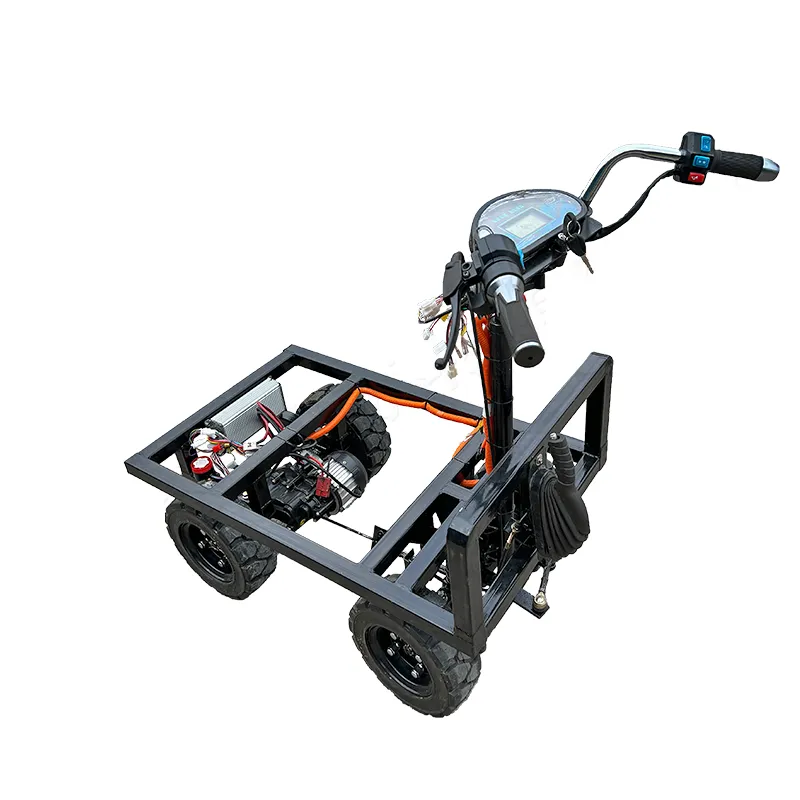 전기 사륜구동 후방 차축 키트 48V 1000W 전기 자동차 변환 키트