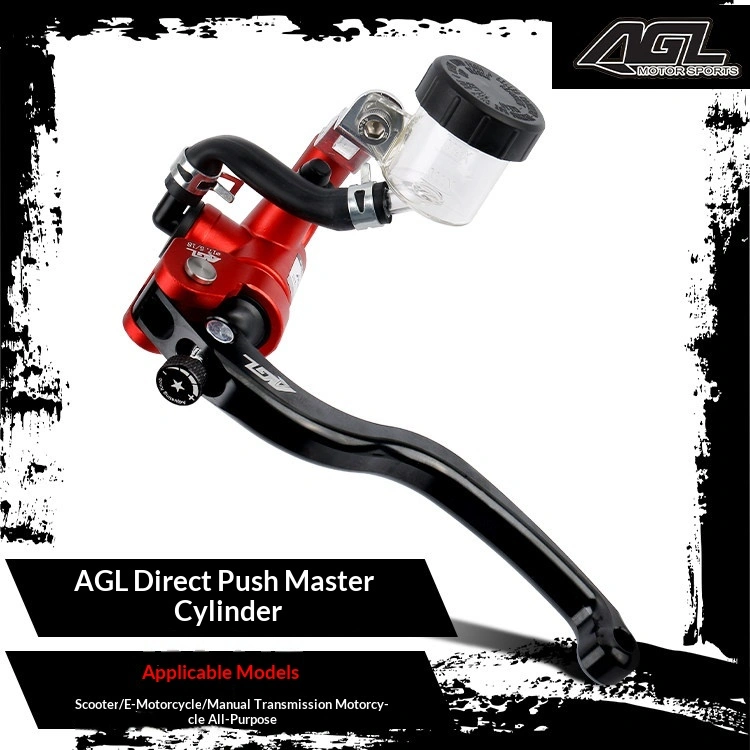 AGL Direct-Pull Pump #9 MagWheels Electric Motorcycle Forged Universal Modified Front and Rear Disc Brake Hydraulic System
