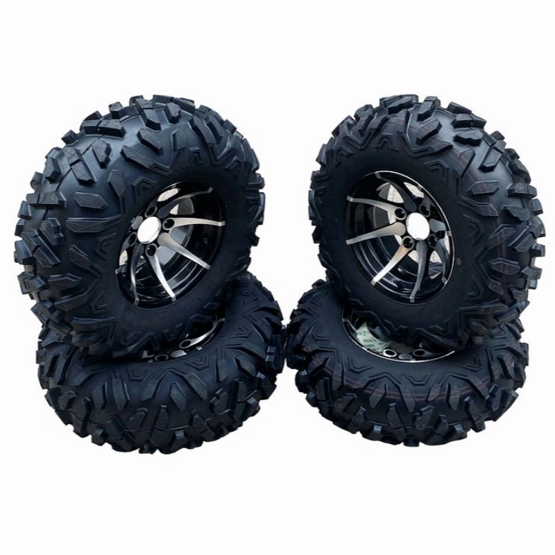 卡丁车25X8-12轮毂轮胎25x10-12英寸沙滩自行车A形越野轮胎