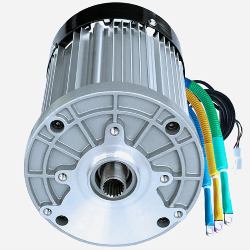 Động cơ không chổi than DC 2200W xe máy điện nhỏ tốc độ cao 5000 vòng/phút 60V 72V
