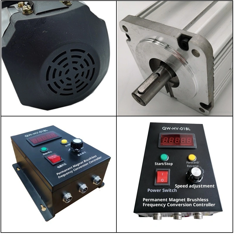 Bộ định tuyến động cơ không chổi than công suất lớn áp cao 24V bộ truyền động động cơ chức năng thuận nghịch Model QW80BL007