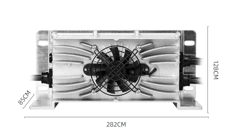SM品牌 SM72v 48V 25A 铅酸电池充电器，适用于电动观光车