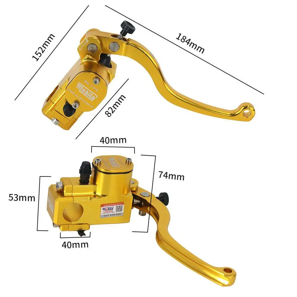 Authentic C124 semi-metal direct-push pump 16/17.5 adjustable thrust no 9 cal alloy disc brake upper accessories