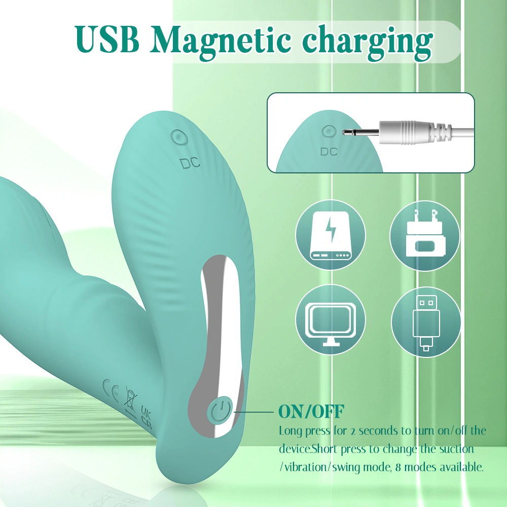 เครื่องนวดกระตุ้นจีสปอต กันน้ำ ชาร์จ USB ของเล่นทางเพศผู้ใหญ่สำหรับผู้หญิง 10 โหมดสั่น GM-508