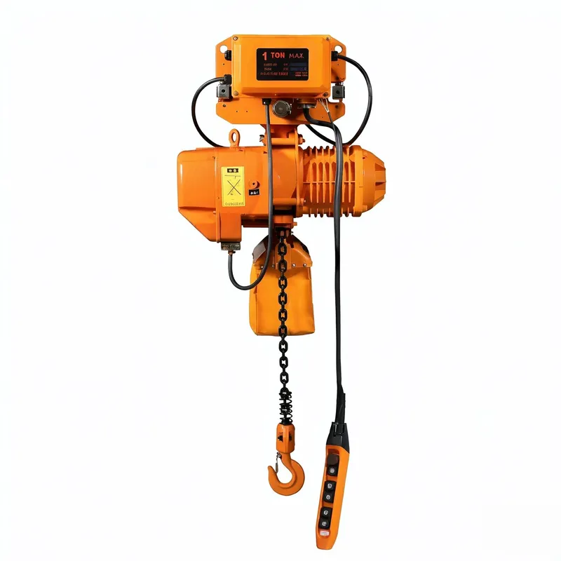 Motorized Trolley Electric Chain Hoist with Remote Control